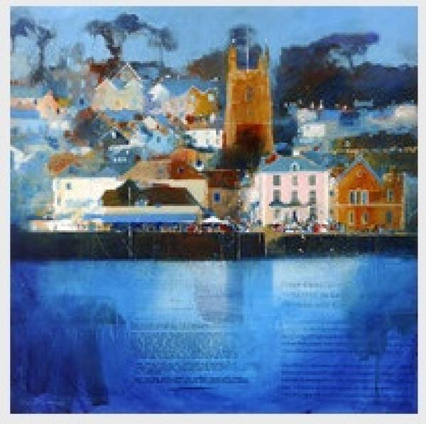 - a , Print by Glyn Macey, measuring 27 x 27 cm (H x W) framed at 42 x 41 cm £40
